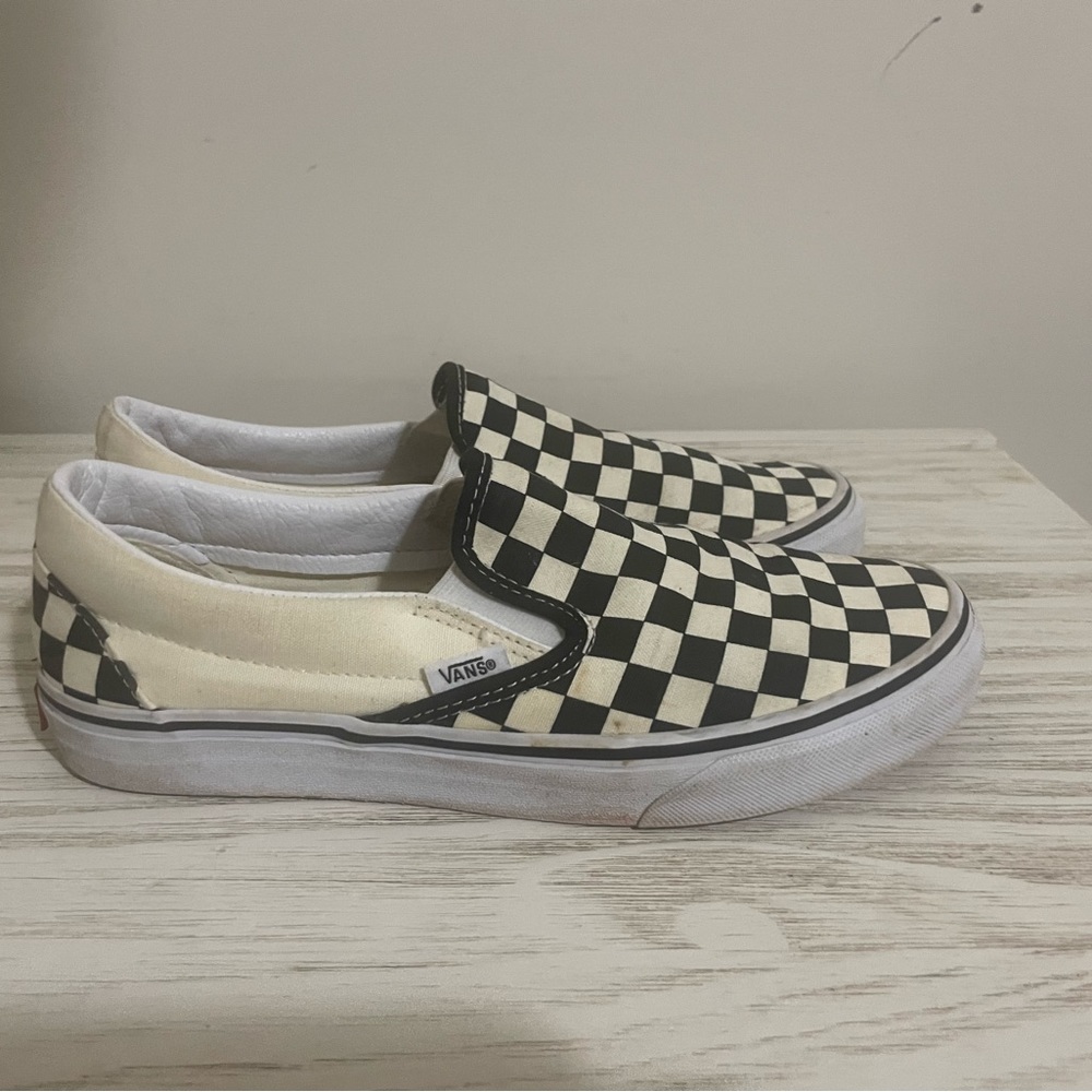 Checker board vans
